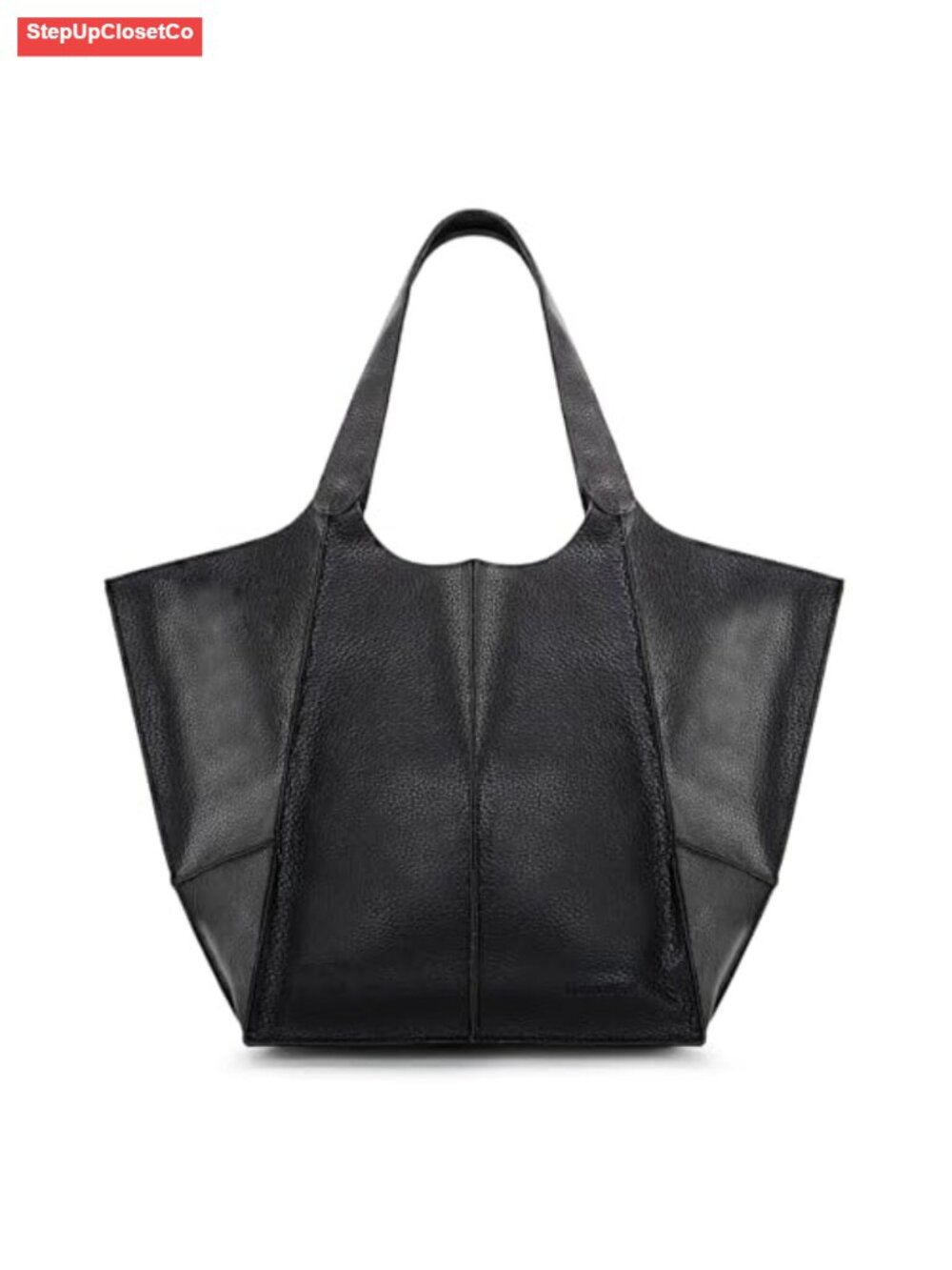 Large Slouchy Hobo Tote Bag Vegan Leather Shoulder Handbag